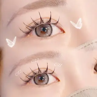 マツエク・マツパ 🩵Saki/ eyelash🫧のマツエク・マツパデザイン