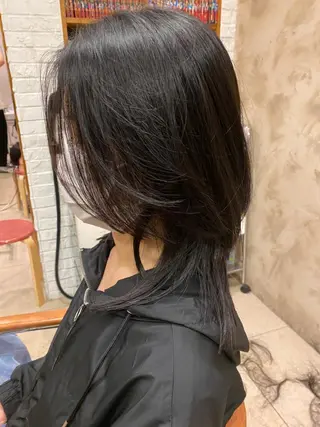 ミディアム sakamoto sayaのヘアスタイル