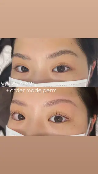 アイブロウ riho🩰ᩚ /まつパ・アイブロウのマツエク・マツパデザイン