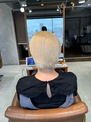 カラー ANKHCROSS Hiyori💙のヘアスタイル