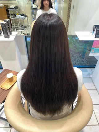 ロング カラー serio miai 石原麻尋のヘアスタイル