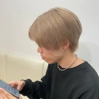 ミディアム カラー ✂渋谷メンズ特化 まさとのヘアスタイル
