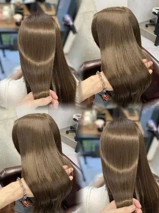 ロング カラー 韓国/ワンホンヘア 髪質改善/MaCoのヘアスタイル