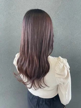 カラー ニシノ フウカのヘアスタイル