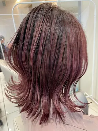 ミディアム カラー MODE K´s eau髪質改善特化のヘアスタイル