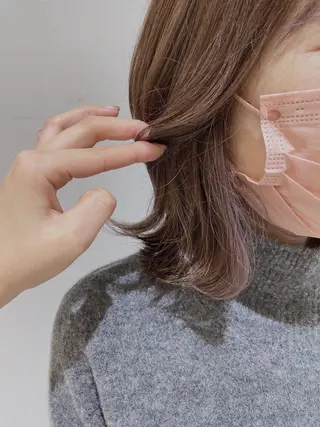ミディアム カラー 🦖鶴岡 香純🦖のヘアスタイル