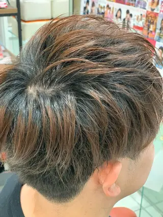 パーマ メンズ 金井 郁弥のヘアスタイル