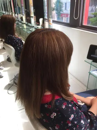 ミディアム 長濱 俊のヘアスタイル