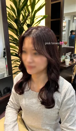 ロング カラー 坂本奈都美/Jr.s 🎀のヘアスタイル