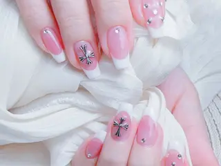 ネイル M🌷nail 長さだし専門店のネイルデザイン