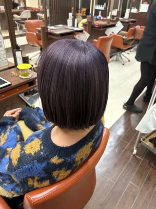 カラー レイヤー×垢抜け/ ハイトーン/朝倉友香のヘアスタイル