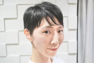 ショート ミヤザキ ユタカのヘアスタイル