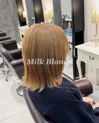 ショート カラー 艶カラー/エクステ/ 藤原リックのヘアスタイル