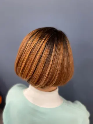 ミディアム OGAWA HIROKIのヘアスタイル