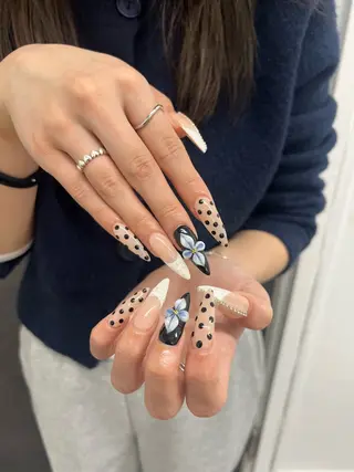 ネイル 海外ネイル🇺🇸 個性派/YUUKAのネイルデザイン