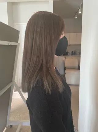 セミロング Lucia 植田泰介のヘアスタイル