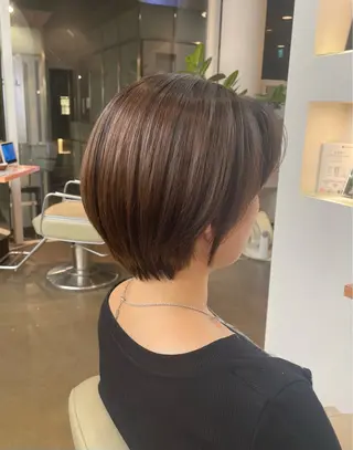 ショート ♡レイヤー/ボブ 透明感/うらら♡のヘアスタイル