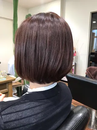 ショート カラー アザマ　ヤスカツ _rosso 川口のヘアスタイル