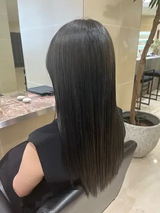 ロング 藤井 将之のヘアスタイル