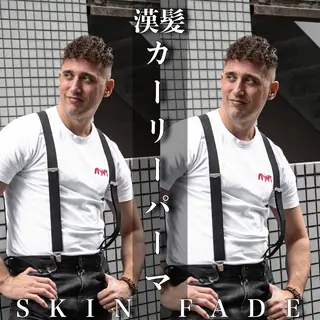 ショート カラー パーマ メンズ 💈men's💈 satoru中目黒のヘアスタイル