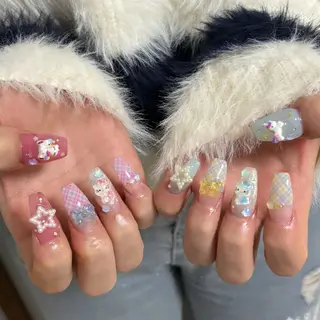 ネイル 直方市ネイルサロン minuitのネイルデザイン