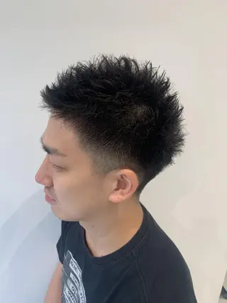 メンズ ショート ナチュラル・抜け感 永井　賢三のヘアスタイル
