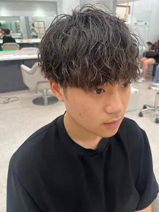 パーマ メンズ 🍐シャドウパーマ メンズ特化/守岡🍐のヘアスタイル