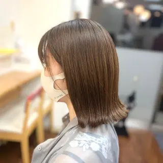 ミディアム 冨田 豊のヘアスタイル