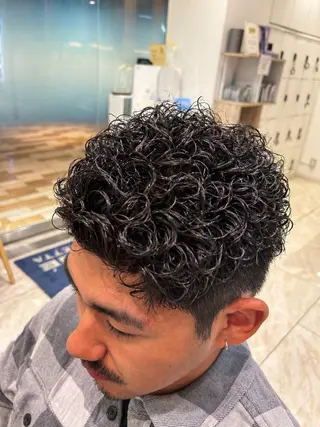 パーマ メンズ men'sパーマ/ tatsukiのヘアスタイル