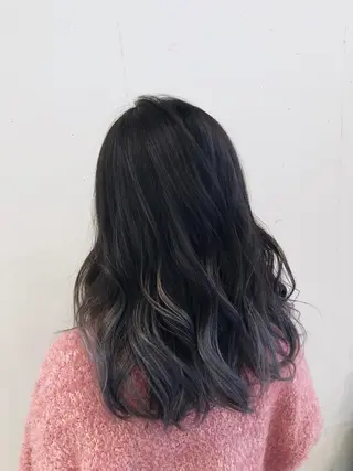 ミディアム カラー パーマ ヘアアレンジ 【ツヤ髪美容師】 ツダケイスケのヘアスタイル