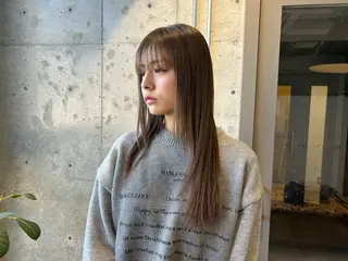 ロング カラー 韓国モテカラー/ KaRin👼🏻のヘアスタイル