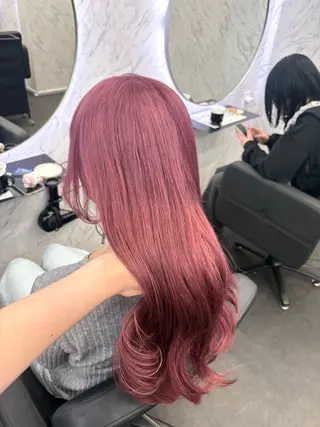 ロング カラー 韓国ヘア🎀 /♡𝓝𝓸𝓪♡のヘアスタイル