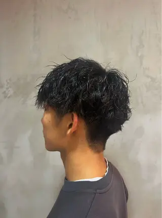 メンズ KUMA🧸インナー /メンズパーマのヘアスタイル