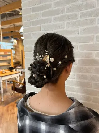 ロング ヘアアレンジ Topstylist YUKIのヘアスタイル