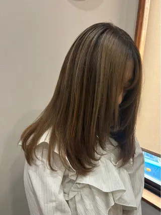 セミロング Jamme /齋藤 若菜のヘアスタイル