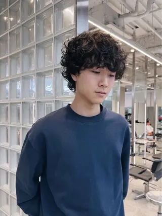 パーマ メンズ fifth_ 海空 mikuのヘアスタイル