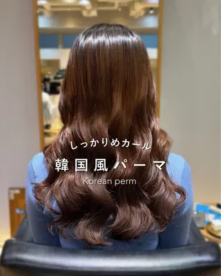 パーマ 韓国風パーマ/ オリーブ🇰🇷あゆのヘアスタイル