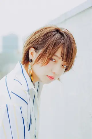 ショート カラー 🌿ヤマグチ ユウキ🌿のヘアスタイル