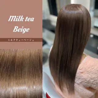 ロング カラー ボブ/ハイトーン髪質 改善/越谷✨クラモチのヘアスタイル