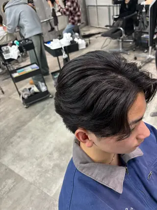 ショート パーマ メンズ 🐲原宿、渋谷/メン ズ特化/パーマ、縮毛のヘアスタイル