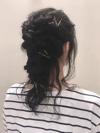 セミロング カラー パーマ ヘアアレンジ ニシダヒカリ🌙 髪質改善×似合わせのヘアスタイル