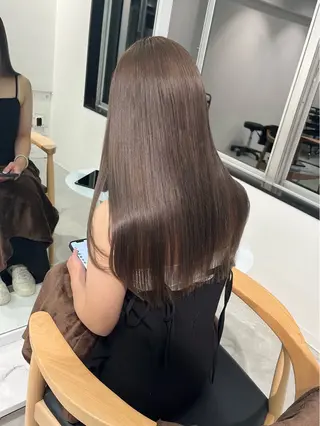 ロング カラー 阿部 瑠斗のヘアスタイル