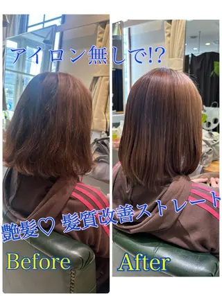 ミディアム laffin❁ななみ /パーマスタイルのヘアスタイル