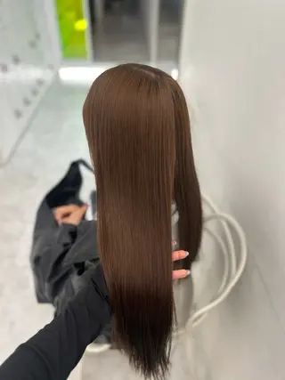 ロング カラー 透明感ベージュ🎀 Anju/渋谷🎀のヘアスタイル