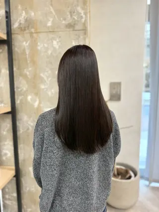 ロング カラー カラー&縮毛 kotojiのヘアスタイル