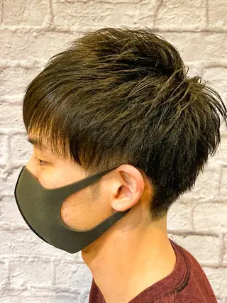 ショート メンズ お客様満足度NO.1 小林真弥のヘアスタイル
