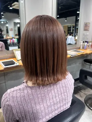 ミディアム レイヤーStyle 🪽菜々実のヘアスタイル