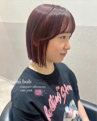 ショート カラー 赤み消し/透明感 🪽◝✩ 武者春花のヘアスタイル