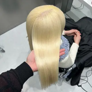 セミロング カラー ✨髪質改善艶カラー✨ リュウトのヘアスタイル