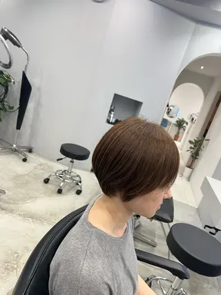 ショート 南桑 由芽のヘアスタイル